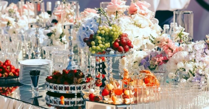 centerpieces at wedding receptions nyt